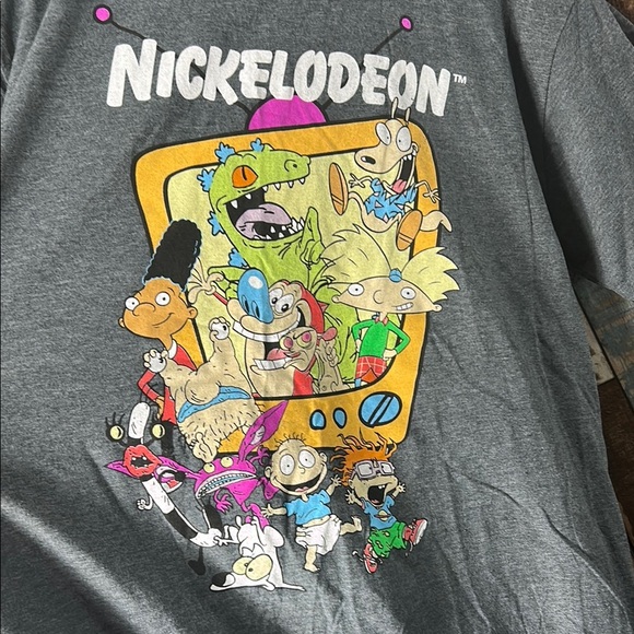 Nickelodeon Charcoal Graphic Tee - Picture 8 of 13